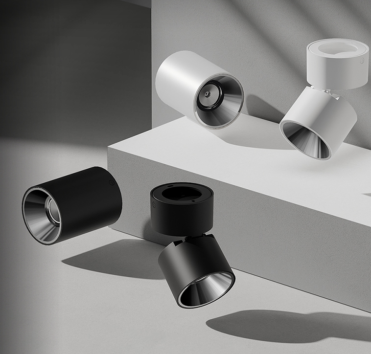 Накладной светильник Yeelight Pro E20 (10 Вт, 36°, поворотный, со сгибом, белый)