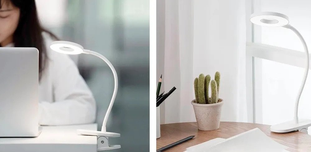 Беспроводная настольная лампа с клипсой Yeelight LED Clip Lamp J1