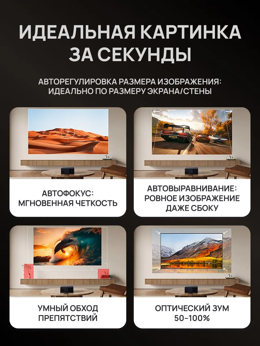 Проектор Wanbo X5 Pro (черный)
