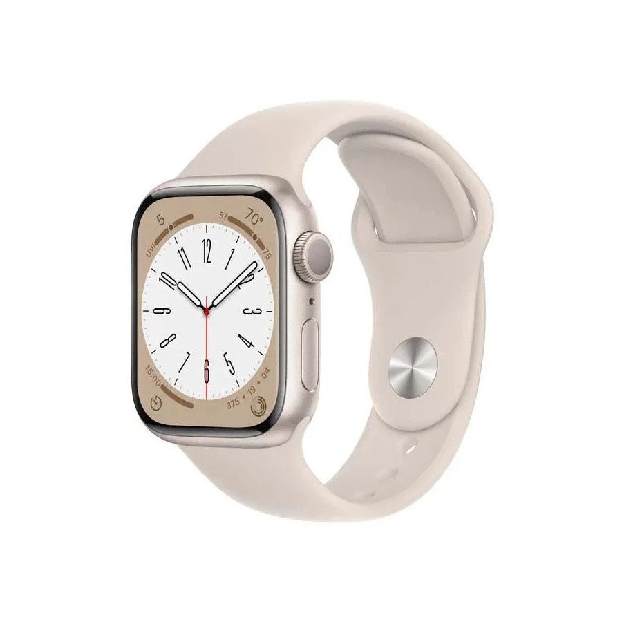 Умные часы Apple Watch 8 (41mm, серебристый)