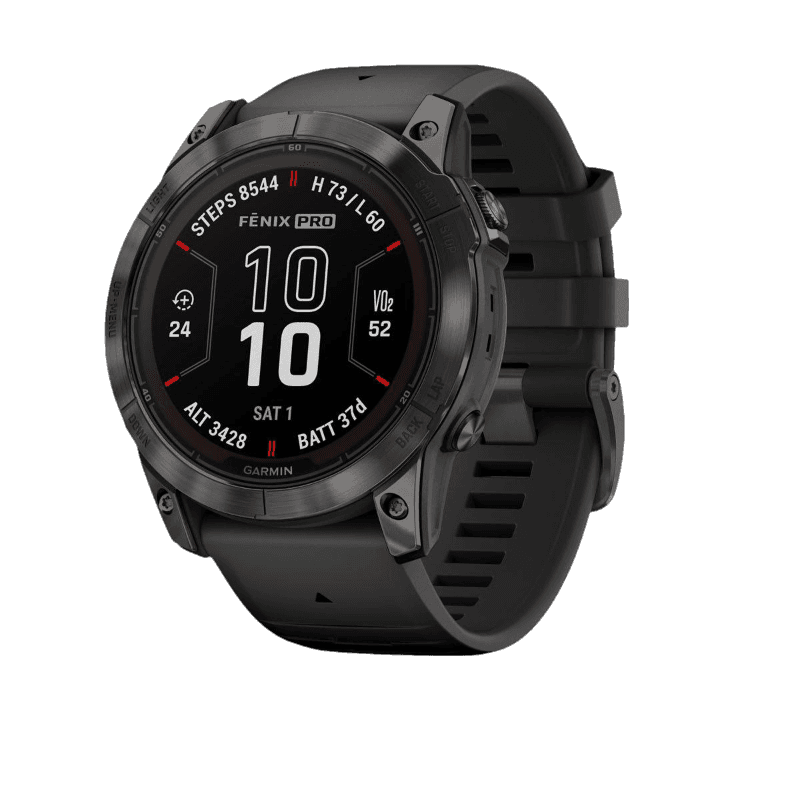 Умные часы Garmin Fenix 7X Pro Sapphire Solar Edition (черный)