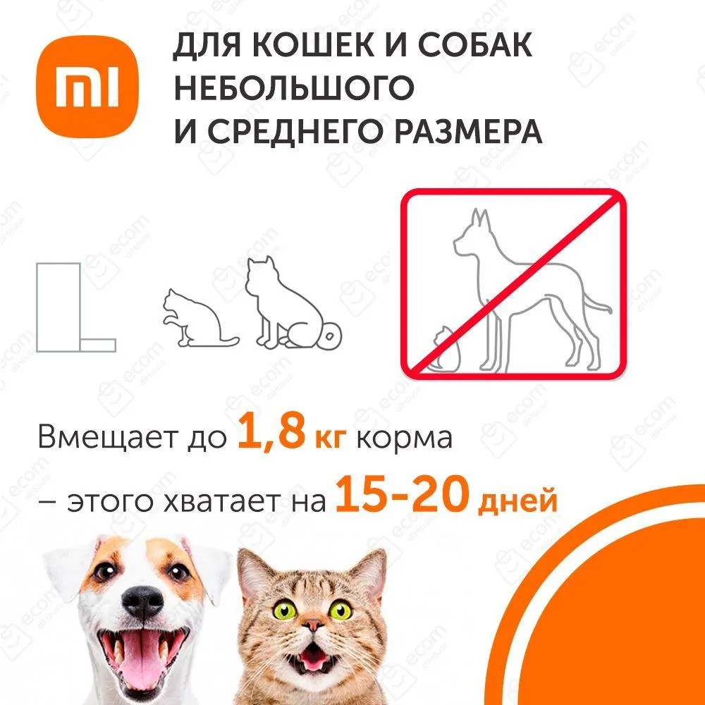 Автокормушка Xiaomi Smart Pet Food Feeder (белый)