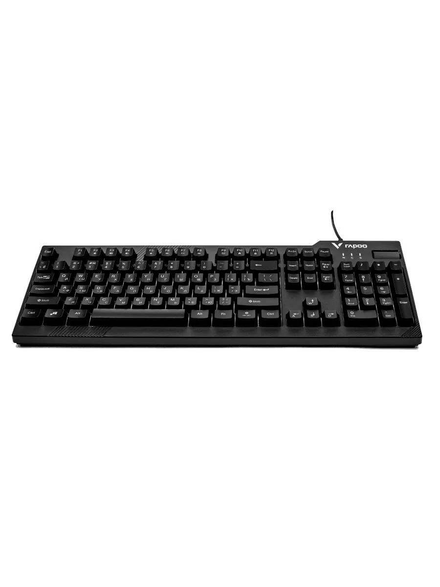 Игровая проводная клавиатура Rapoo V50S (черный)