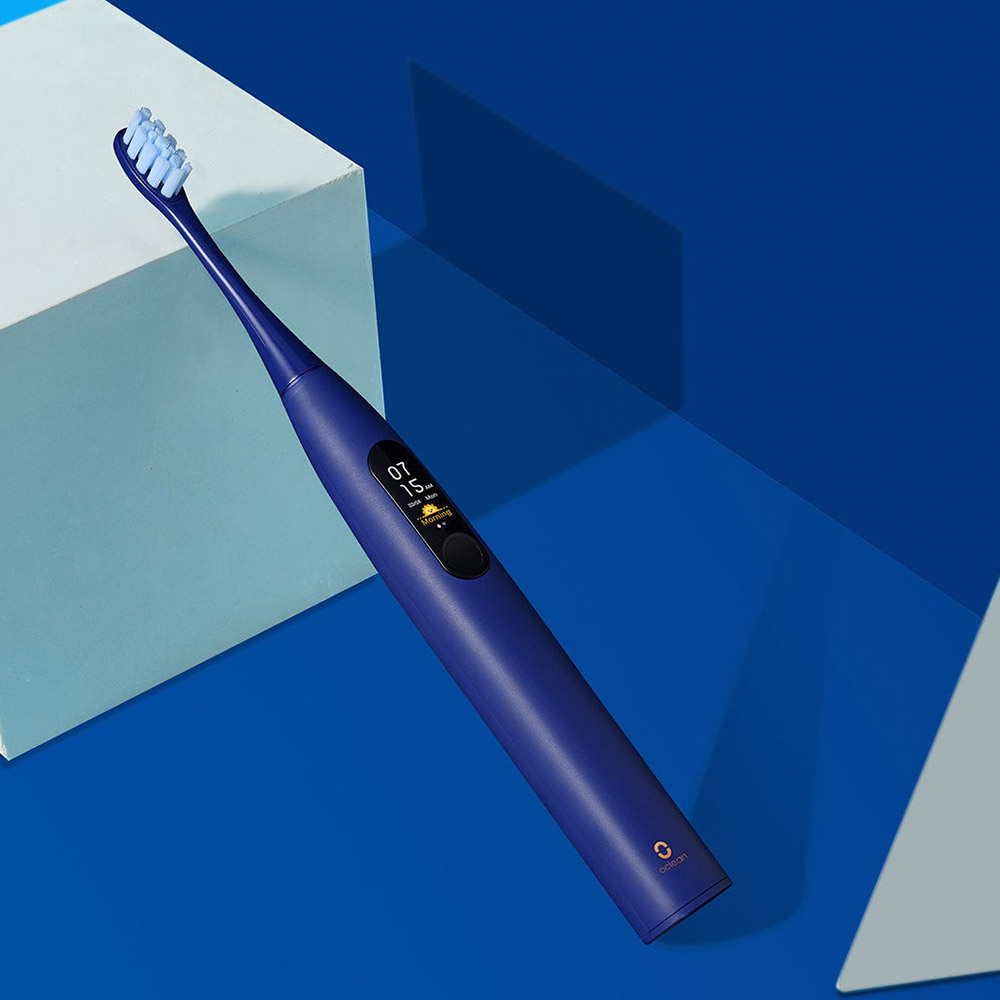 Электрическая зубная щетка Oclean X Pro (синий)