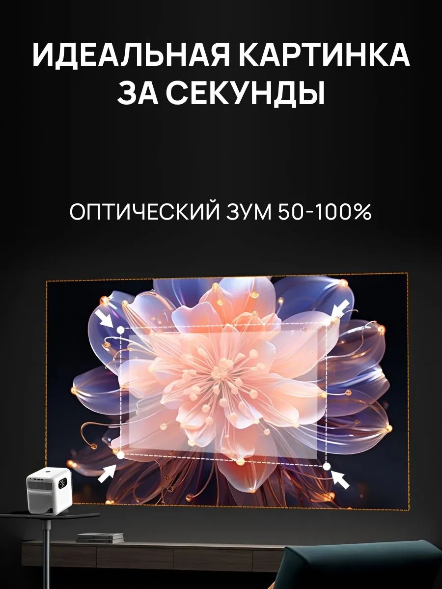 Проектор Wanbo Projector Mozart 1 Pro (темно-синий)