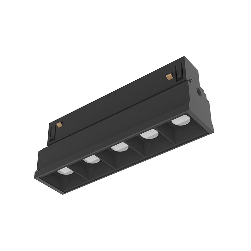 Трековый светильник Yeelight Pro S21+ Recessed Magnetic Grille Light (магнитный, 5 спотов в контуре, черный)