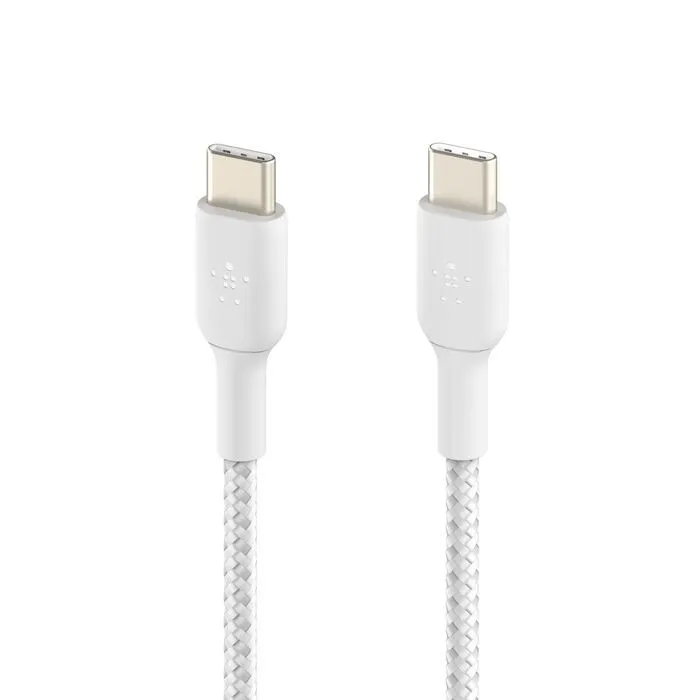 Кабель Belkin BoostCharge USB-C to USB-C (1М, белый)