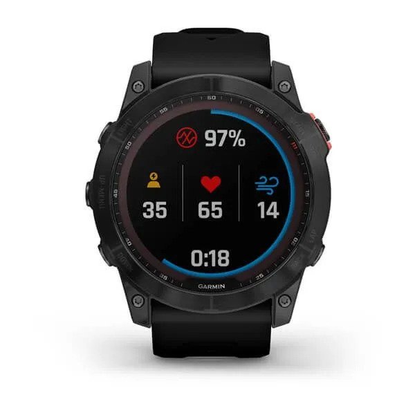 Спортивные часы Garmin Fenix 7X Solar (серый)