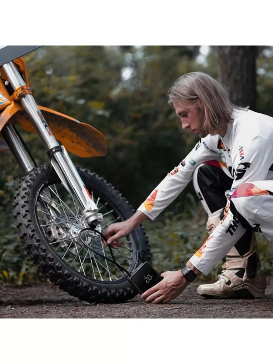 Автомобильный компрессор HOTO Air Pump Pro