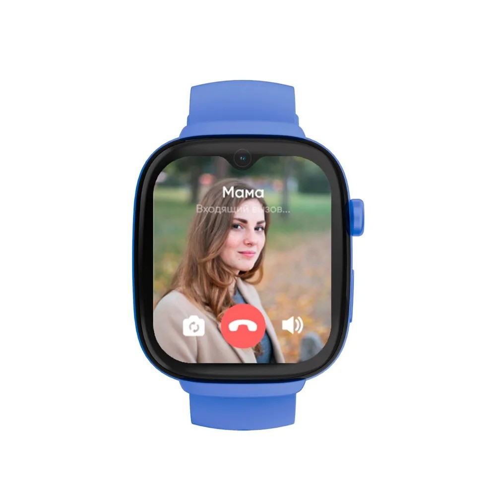 Детские умные часы Elari KidGram Watch 4G (синий)