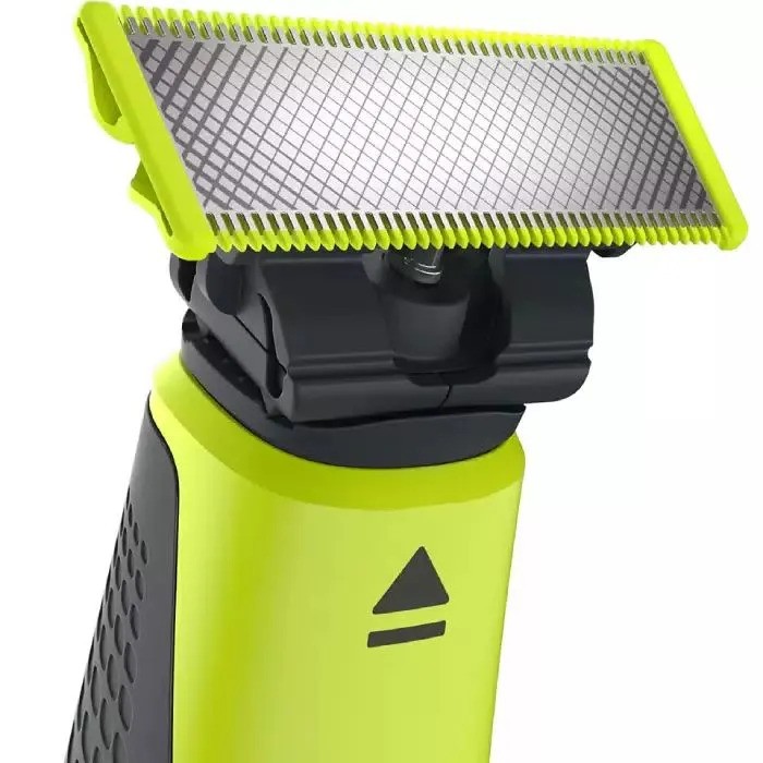 Триммер для бороды и усов Philips OneBlade QP2510/10 (черный/зеленый)
