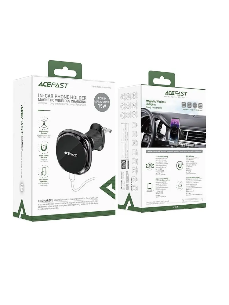 Автомобильный держатель ACEFAST D31 (черный)