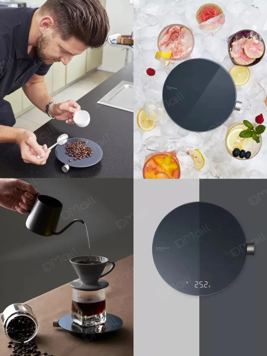 Умные кухонные весы HOTO Smart Kitchen Scale (черный)