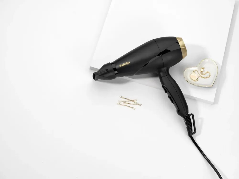 Фен BaByliss 6704E (черный/золотистый)