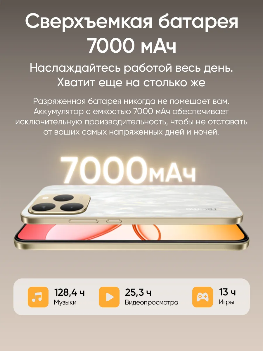 Смартфон Realme 15T 8/526 (голубой)