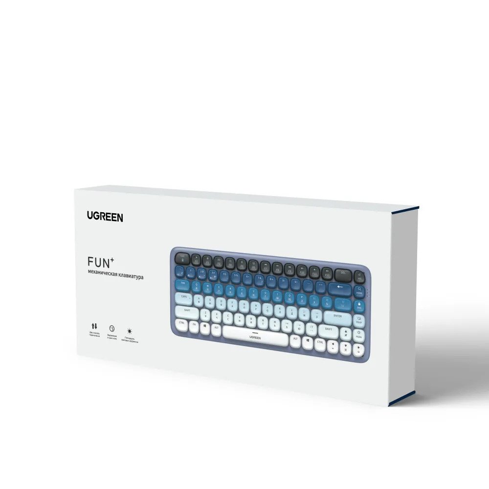 Клавиатура механическая UGREEN KU101-15226 (синий)