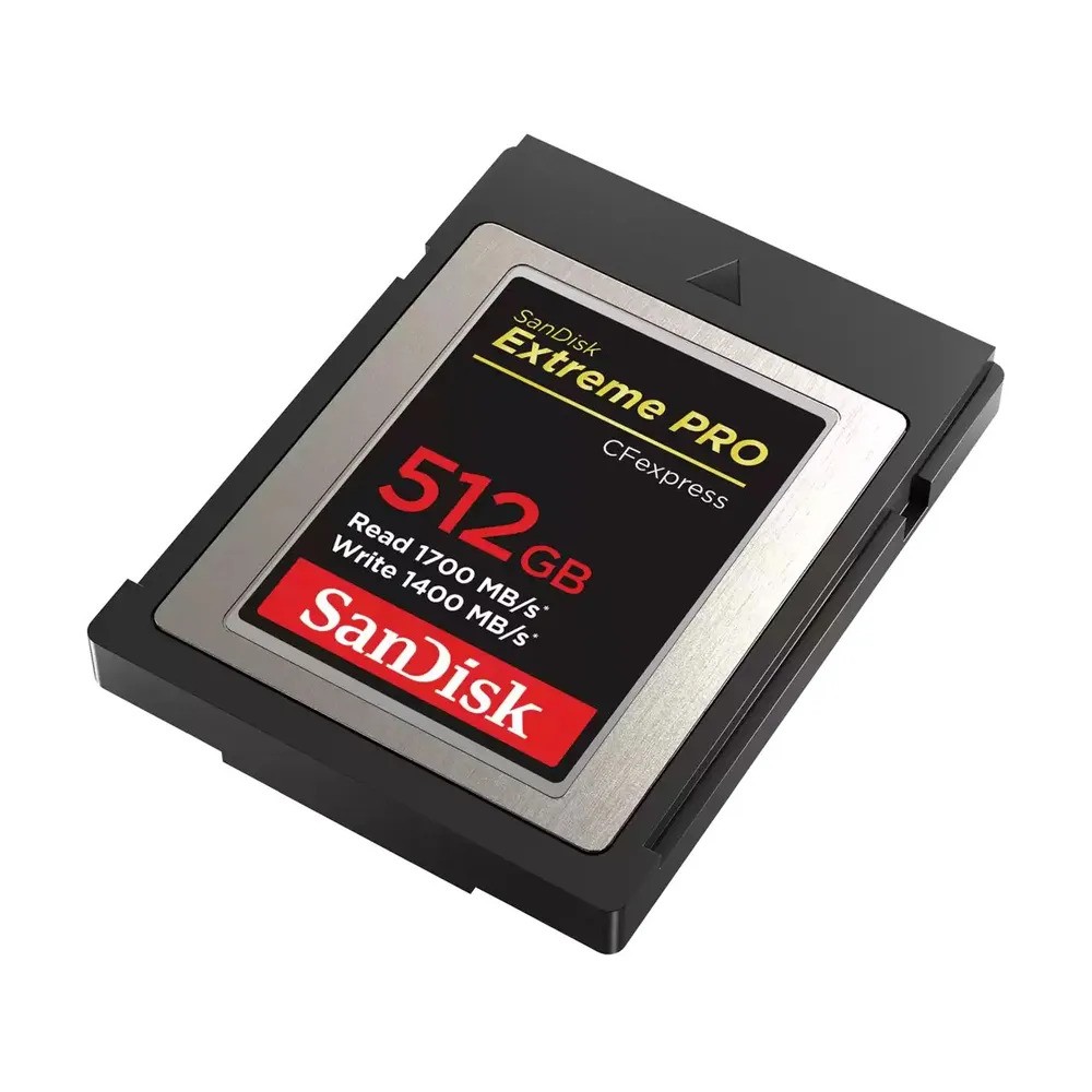 Карта памяти SanDisk Extreme Pro CFExpress Type B (512 ГБ, черный)