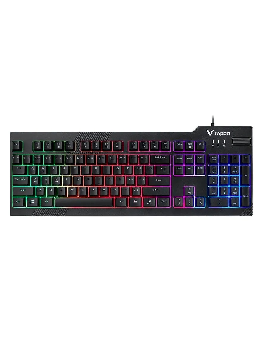 Игровая проводная клавиатура Rapoo V50S (черный)
