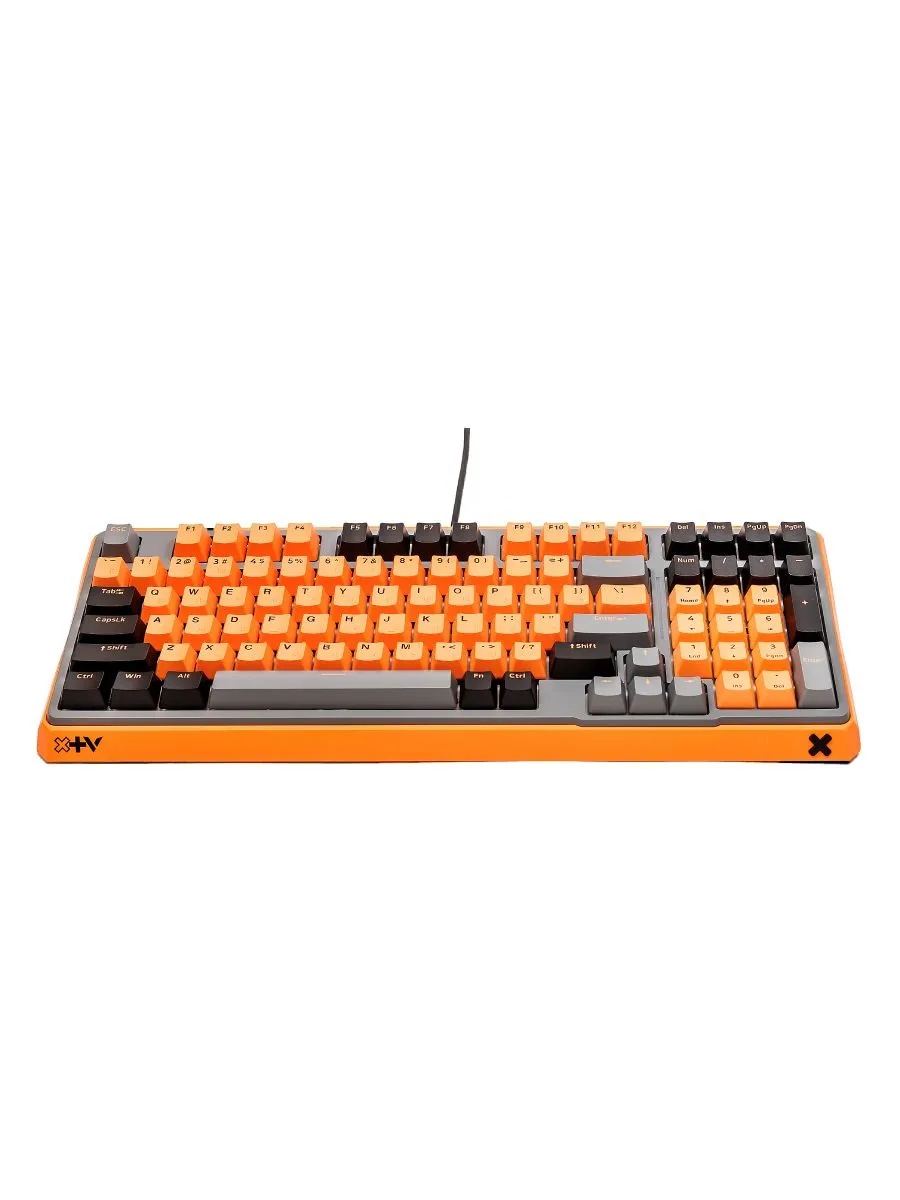 Игровая механическая клавиатура Rapoo ESK750-98 (проводная, оранжевый)