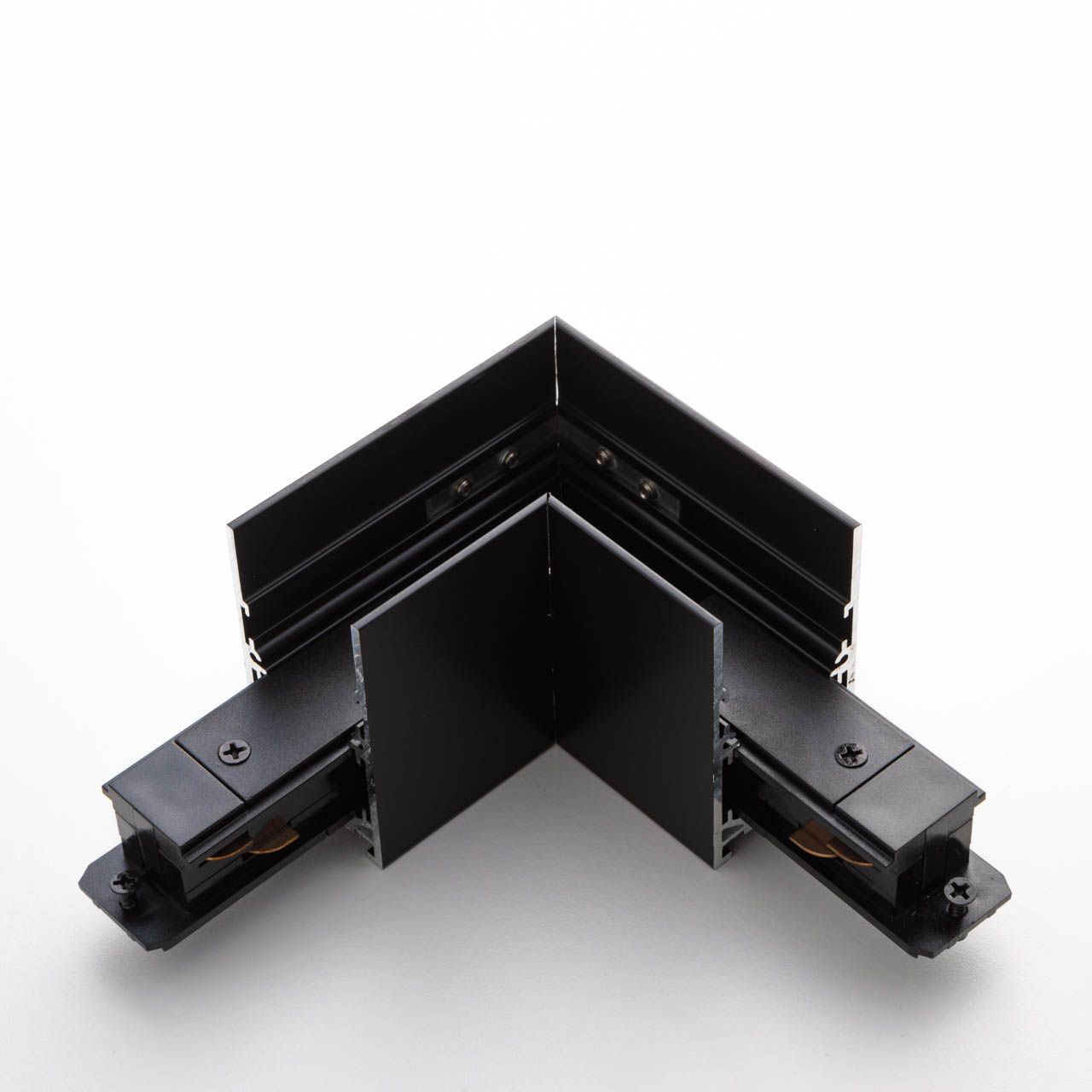 Коннектор Yeelight Pro S21 (для магнитного подвесного трека, L-Тип, горизонтальный, токопроводящий, черный)