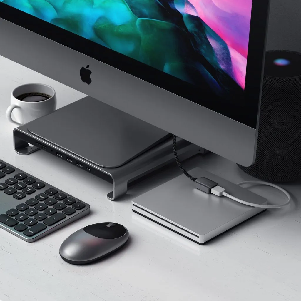 Кабель-адаптер Satechi USB-C to USB 3.0 (серый)