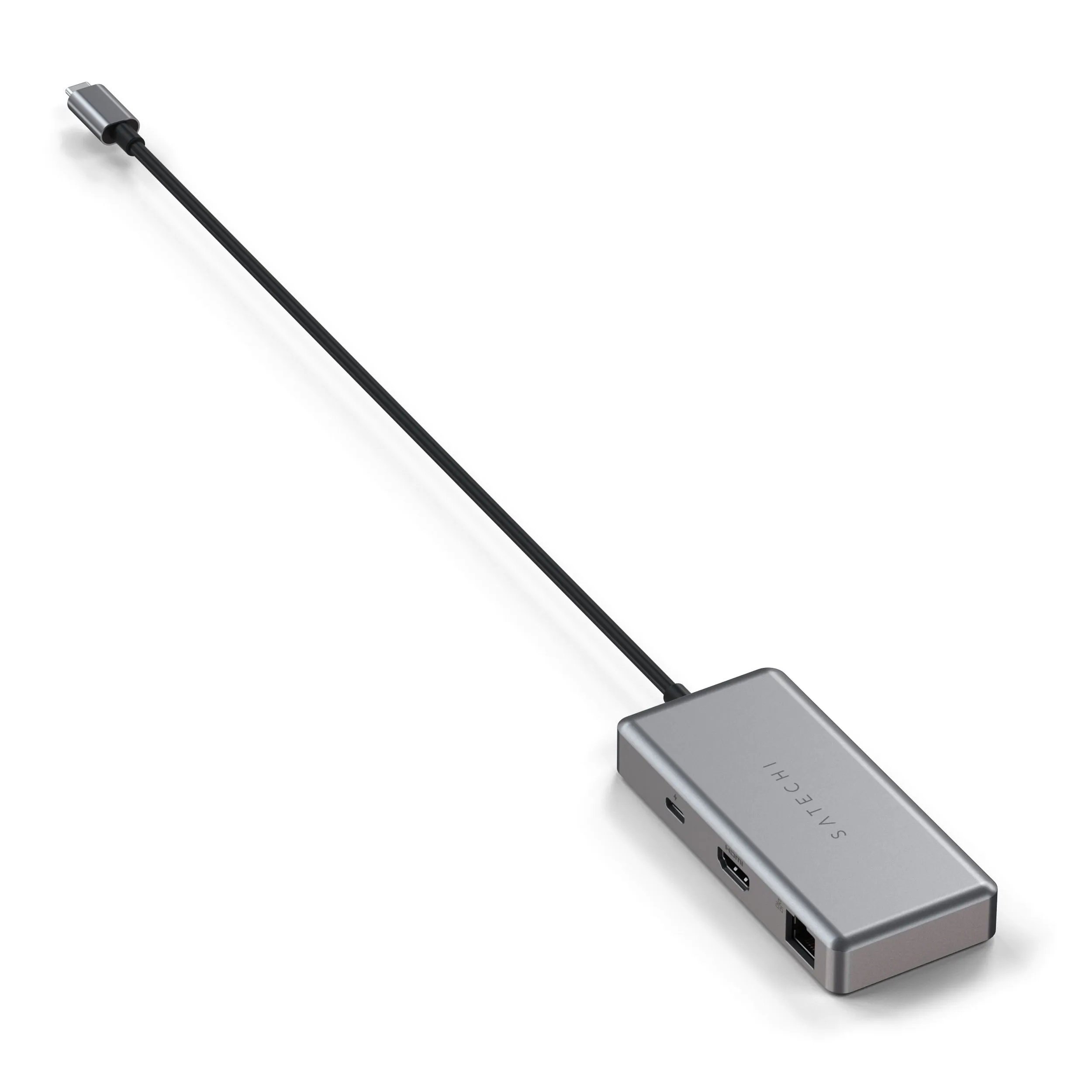 Адаптер Satechi USB-C Multiport Adapter (для Chromebook, серый)