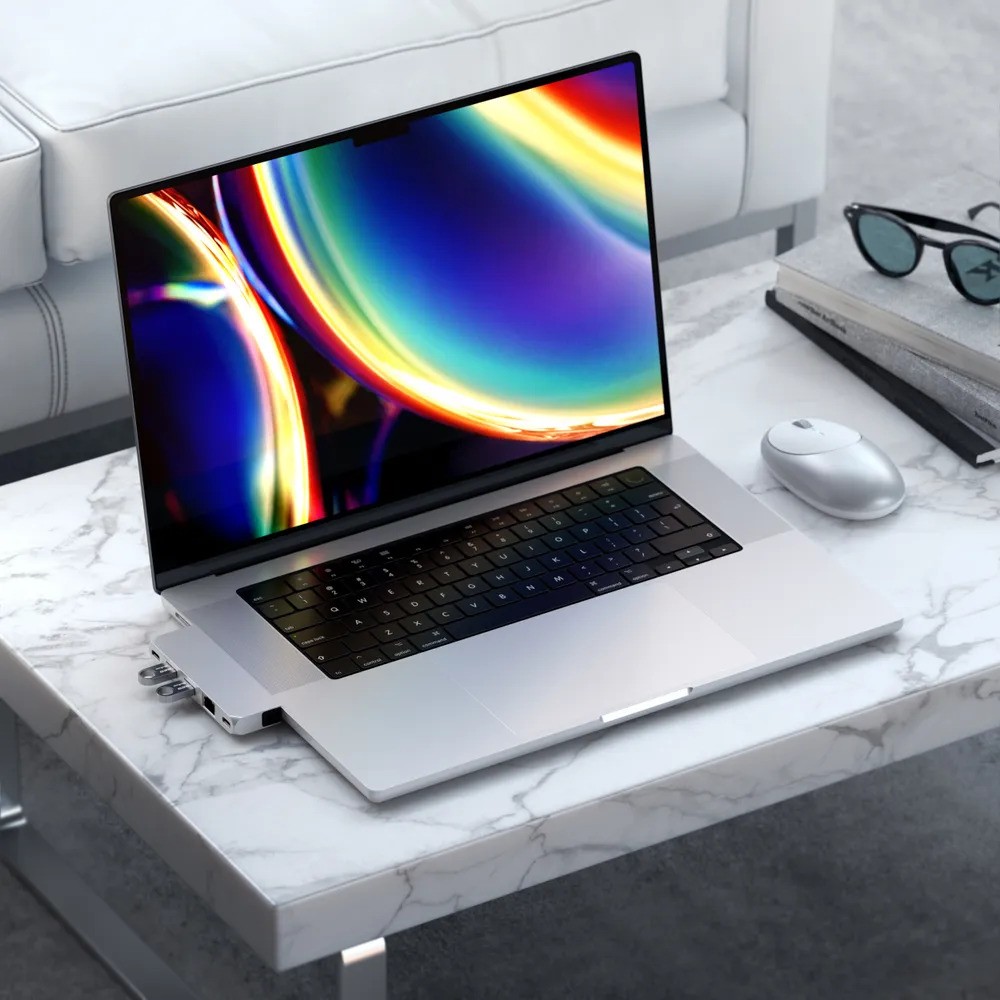 USB-хаб Satechi Pro Hub Mini (серебристый)