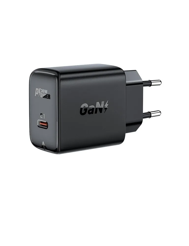 Зарядное устройство ACEFAST A21 30W GaN single USB-C (черный)