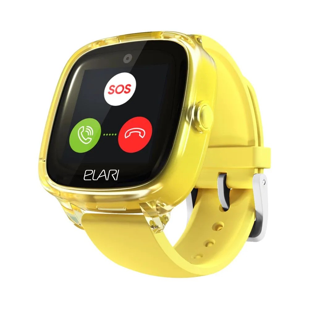 Детские умные часы Elari KidPhone Fresh 4G (желтый)