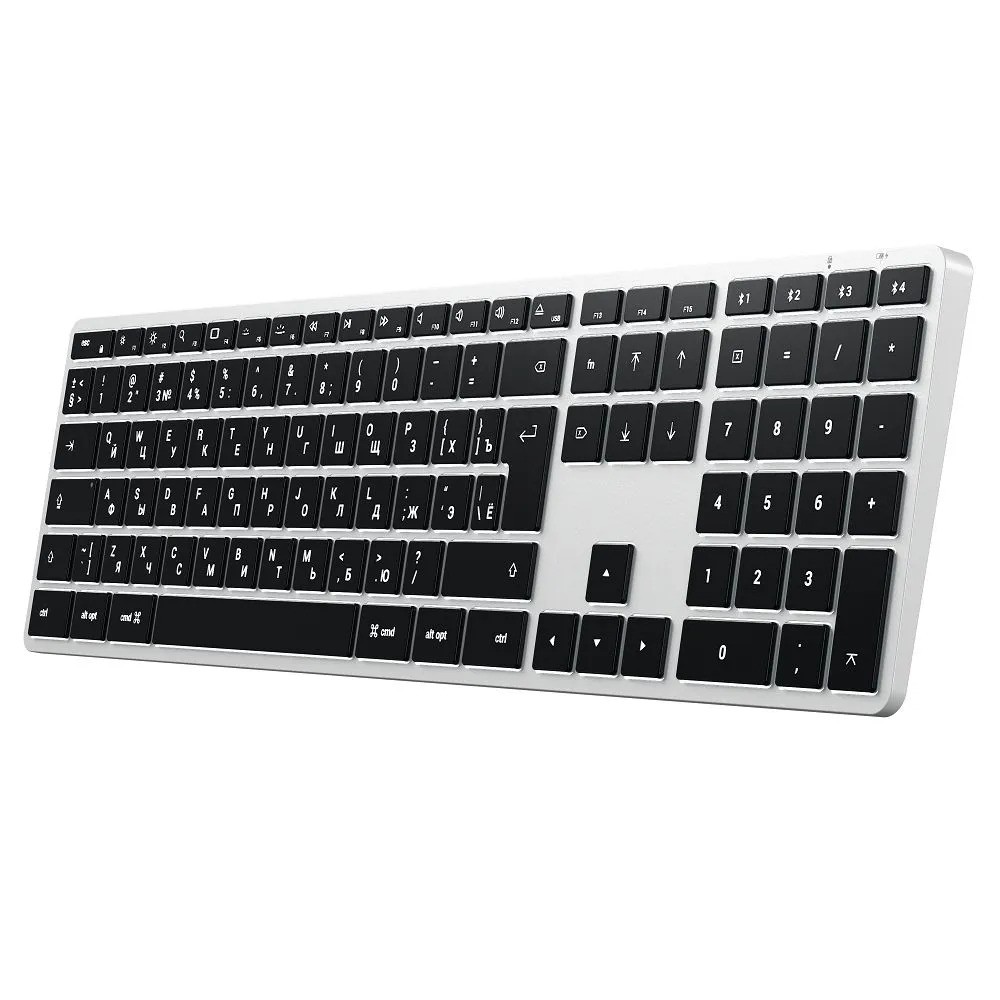 Клавиатура беспроводная Satechi Slim X3 (серебристый)
