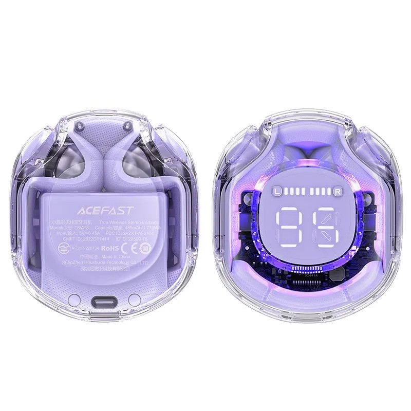 Беспроводные наушники ACEFAST T8 (фиолетовый)