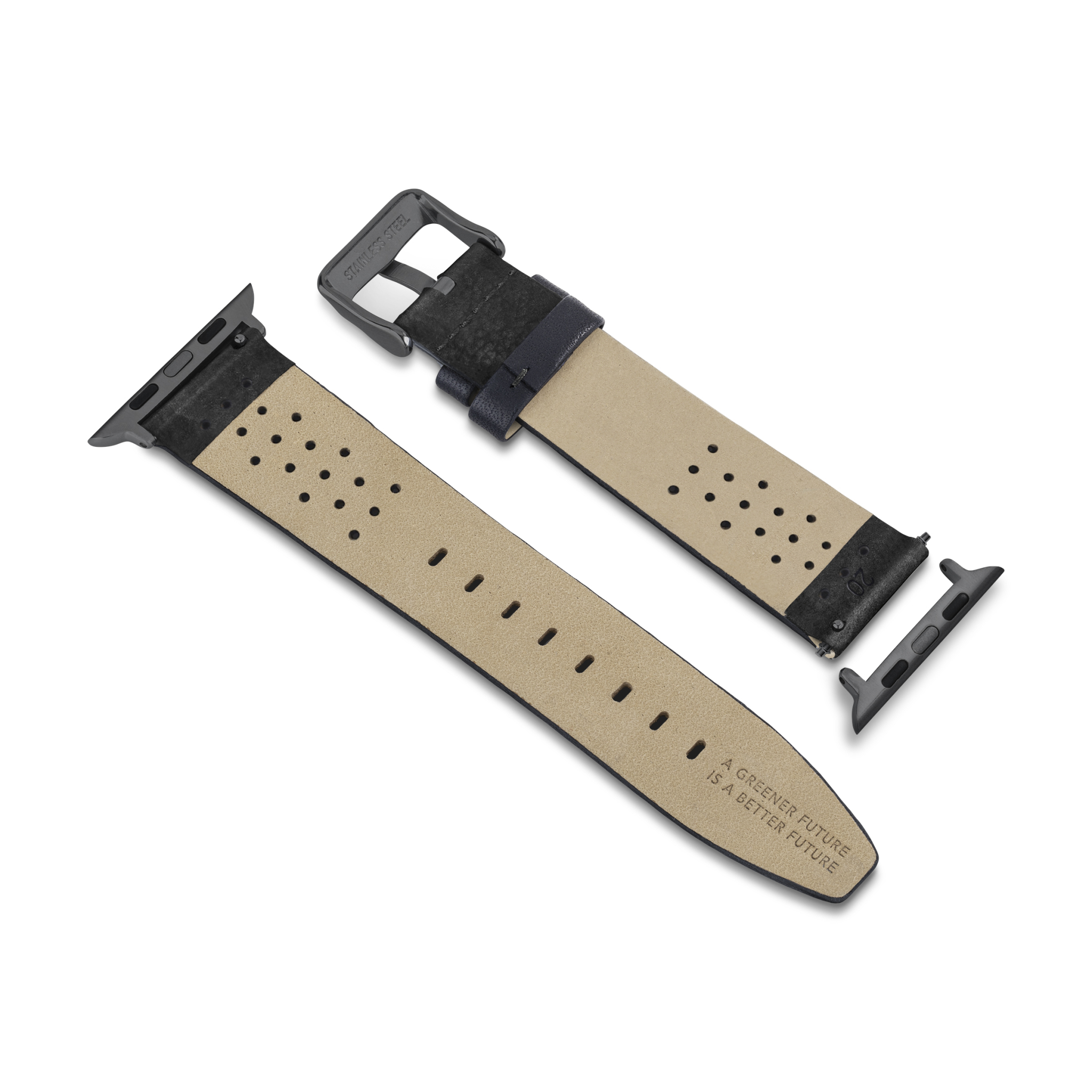 Кожаный ремешок Timberland Daintree (черный, размер S)