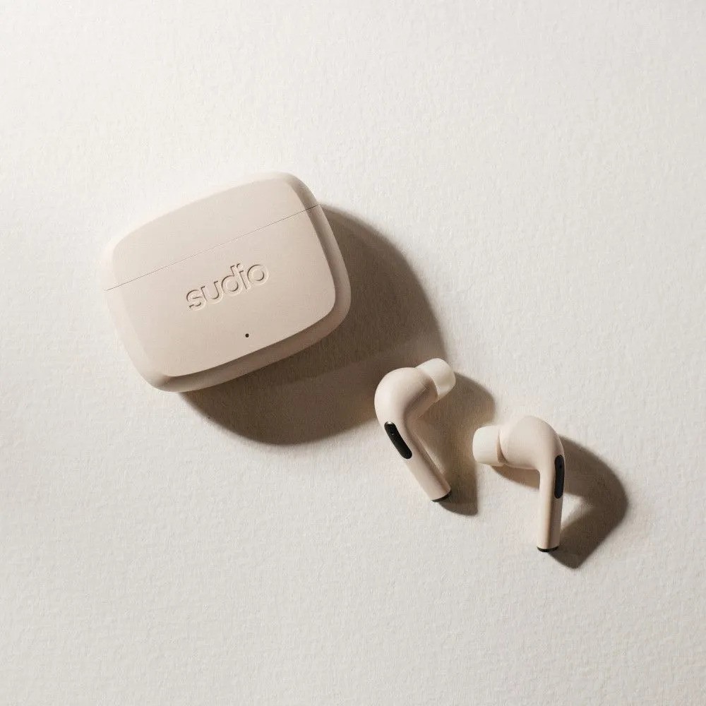 Беспроводные наушники Sudio N2 Pro (бежевый)