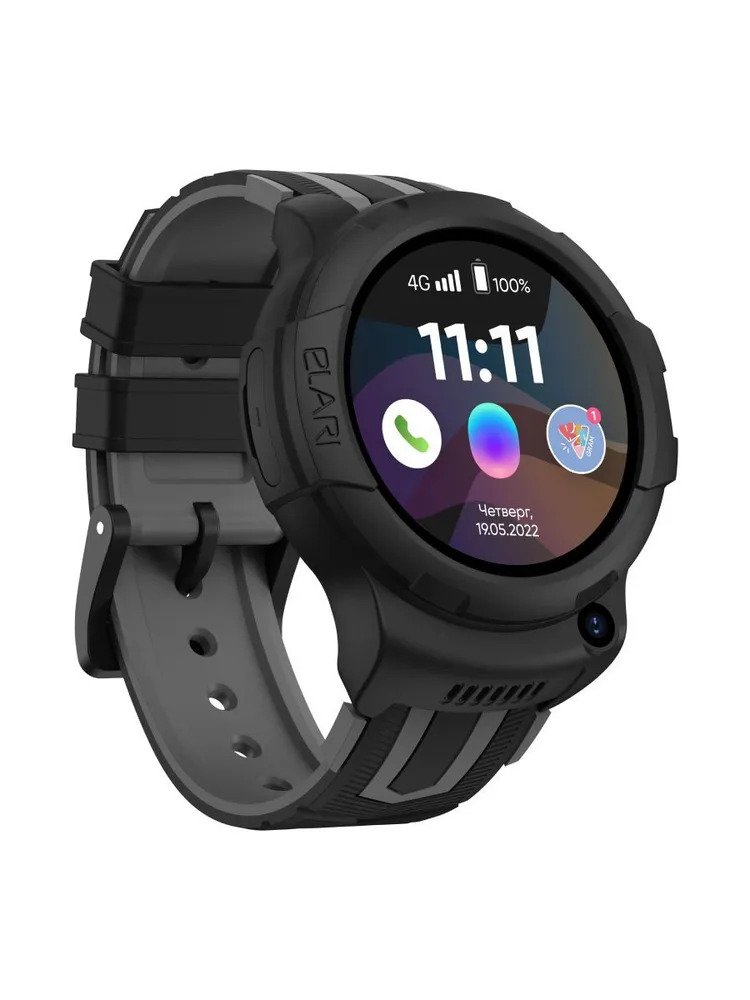 Умные часы Elari 4G Wink (черный)