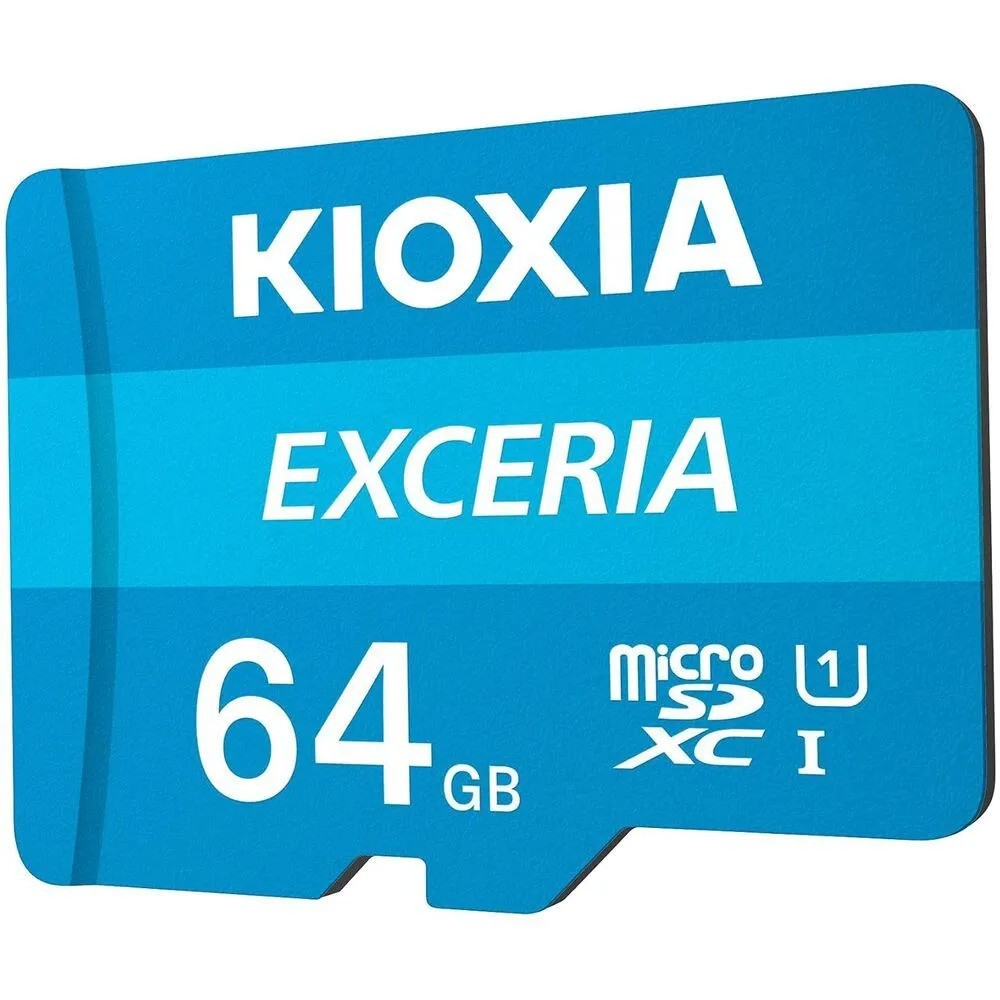 Карта памяти KIOXIA EXCERIA microSDHC Class 10 (64 ГБ)