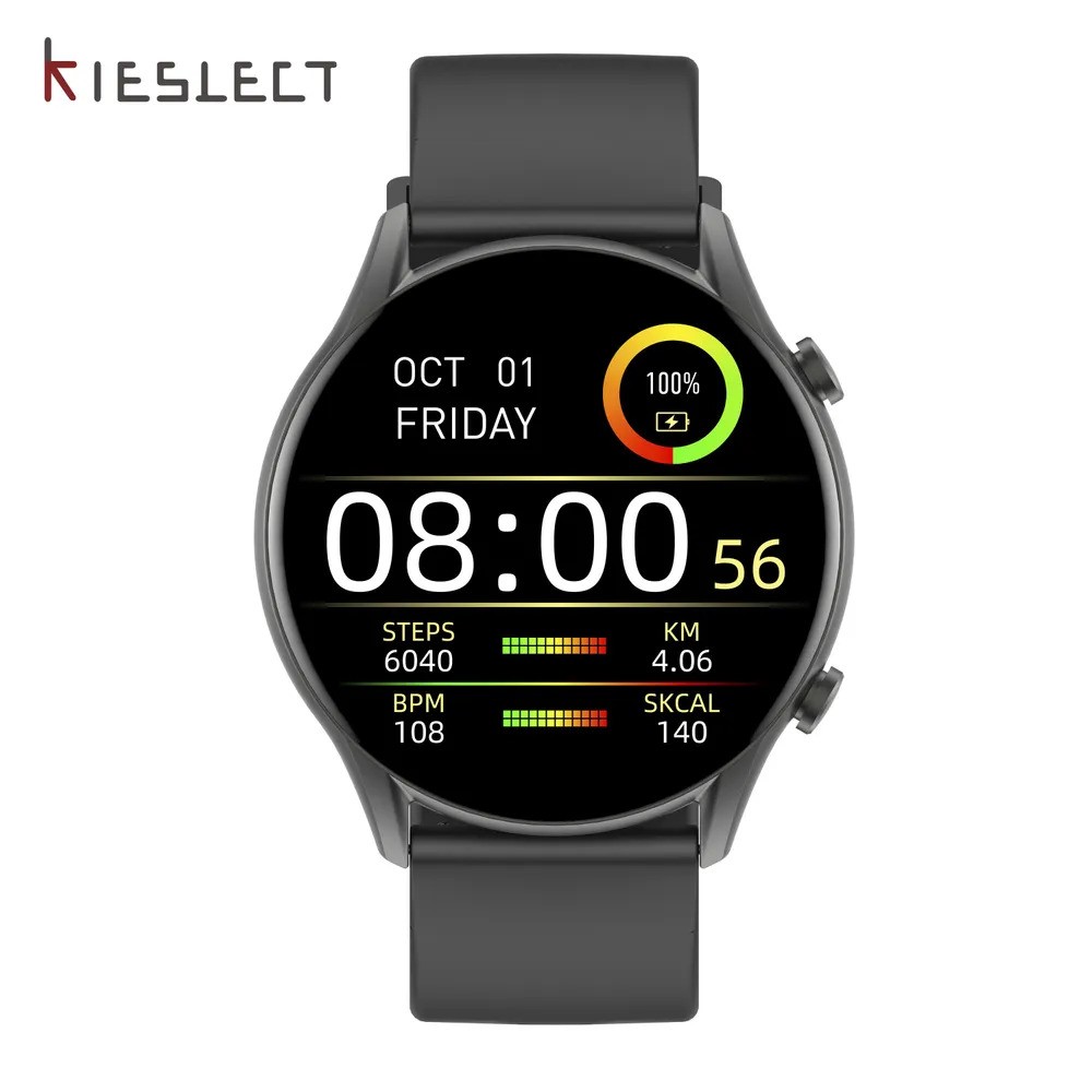 Умные часы Kieslect Smart Calling Watch Kr (черный)