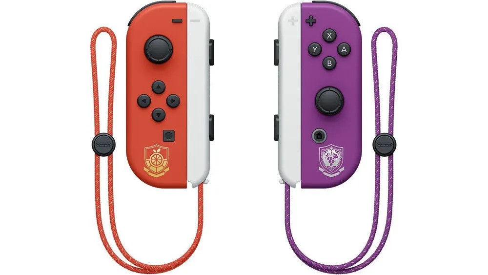 Игровая консоль Nintendo Switch OLED Pokemon Scarlet & Violet Edition (красный/фиолетовый)