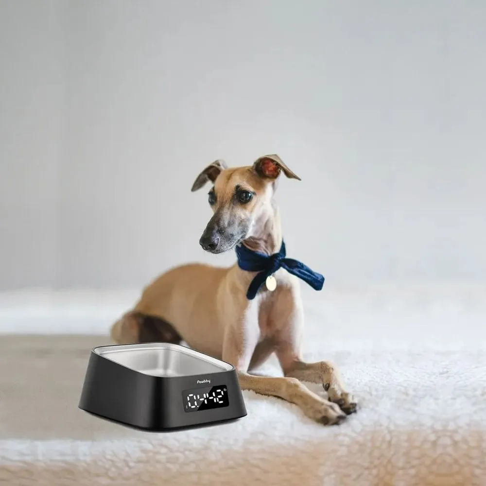 Умная миска для кошек и собак Pawbby Smart Pet Bowl (черный)