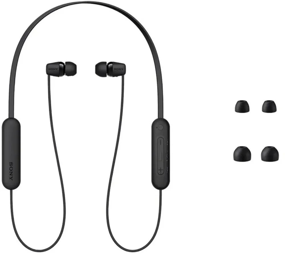 Беспроводные наушники SONY WI-C100 (черный)
