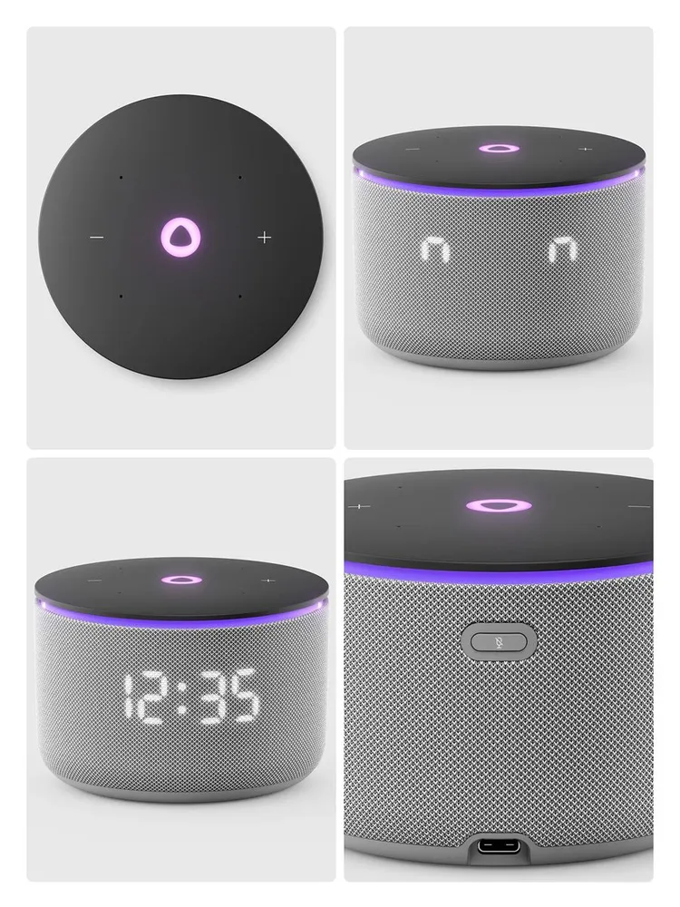 Умная колонка Яндекс Станция Мини 3 Про (серый)