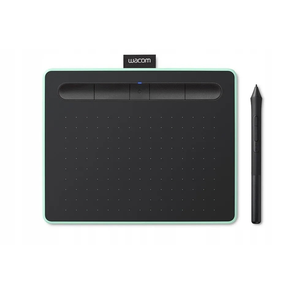 Графический планшет Wacom Intuos S Bluetooth (фисташковый)