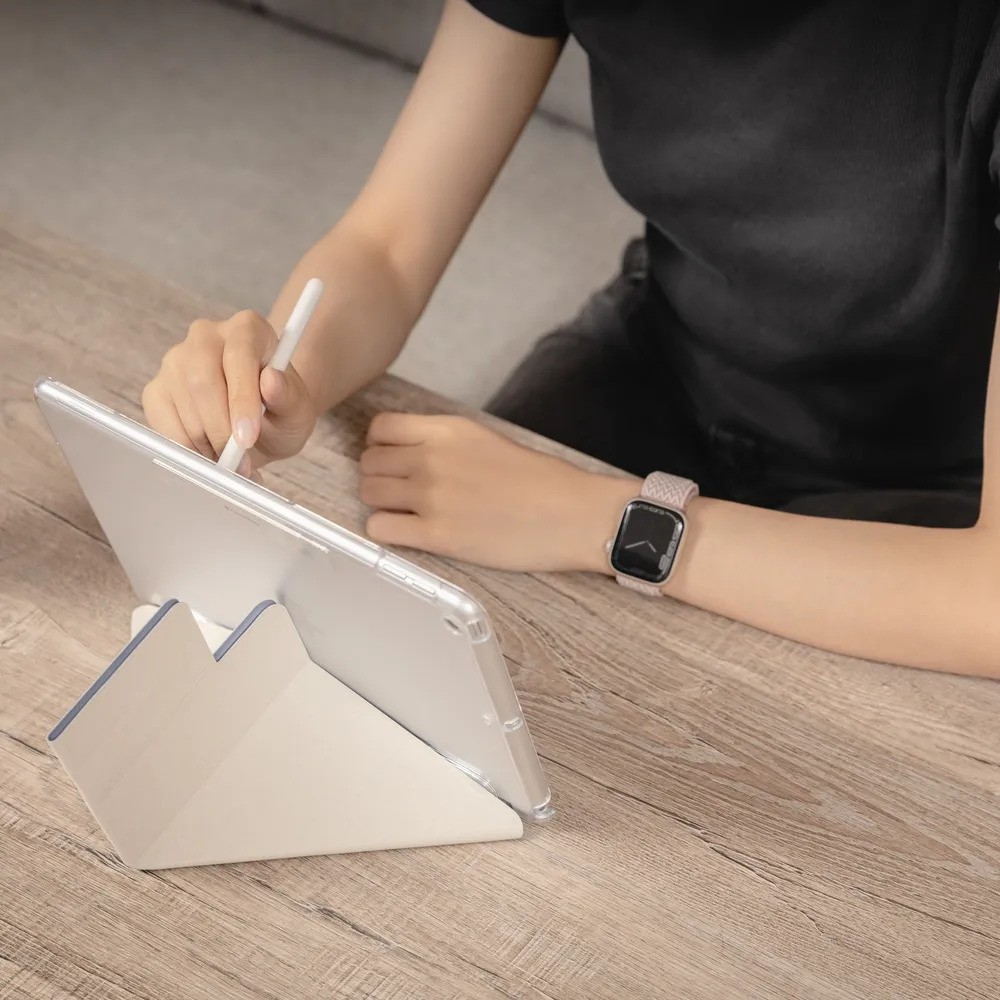 Чехол SwitchEasy SPD183037AB22 Origami Nude (для Apple iPad Mini 83'', лазурный синий)
