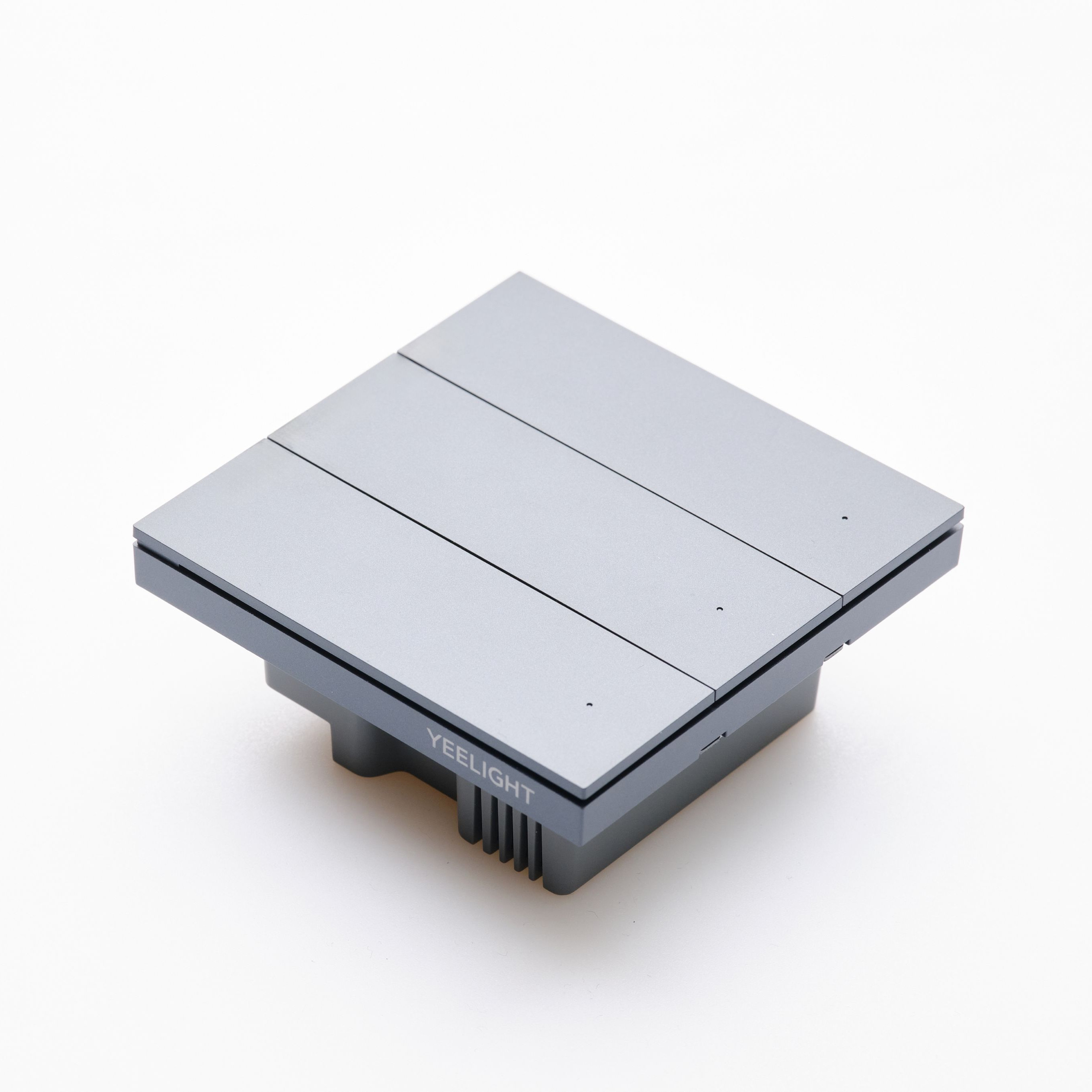 Выключатель Yeelight Pro E20 (проводной, 3 клавиши, серый)