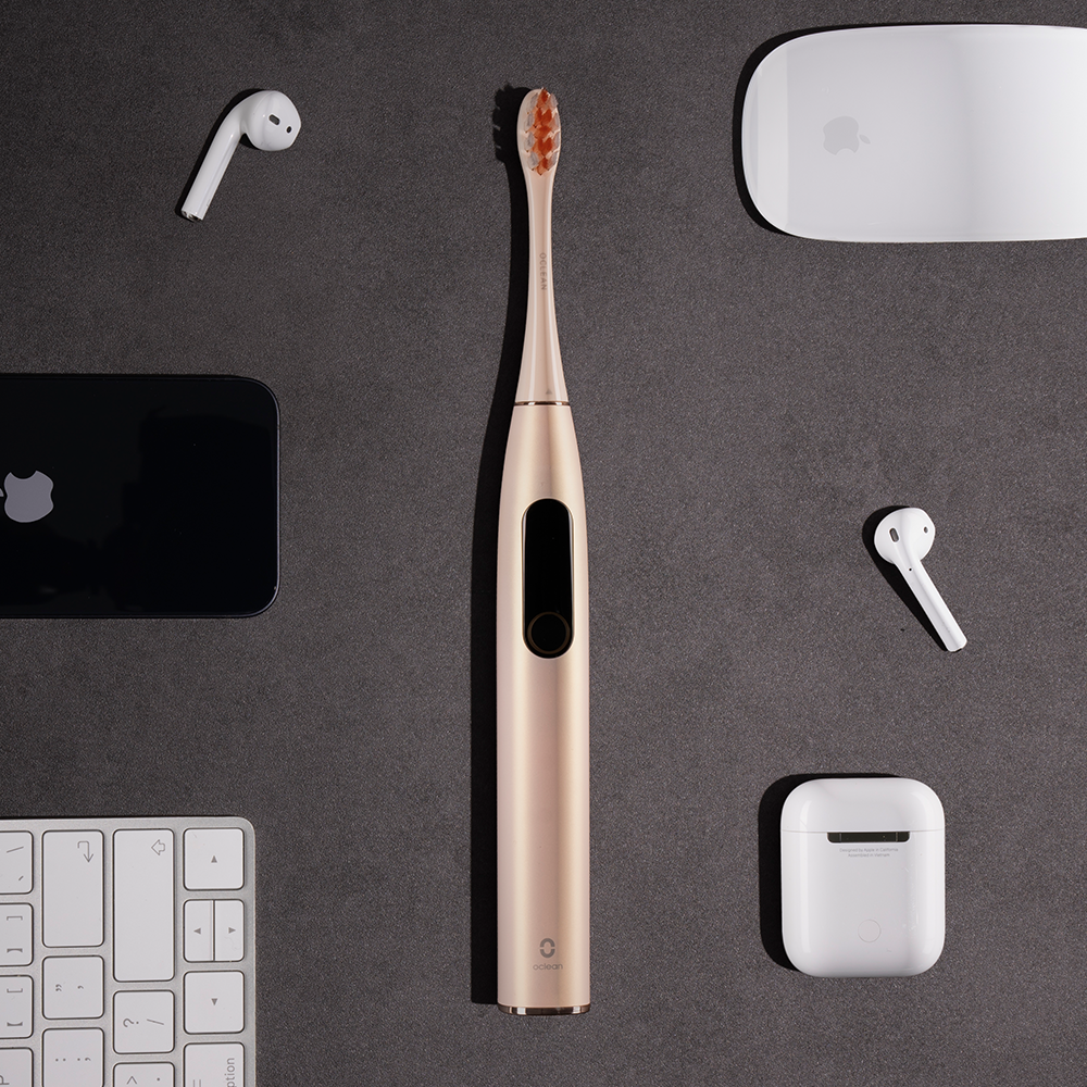 Электрическая зубная щетка Oclean X Pro Digital (золотой)