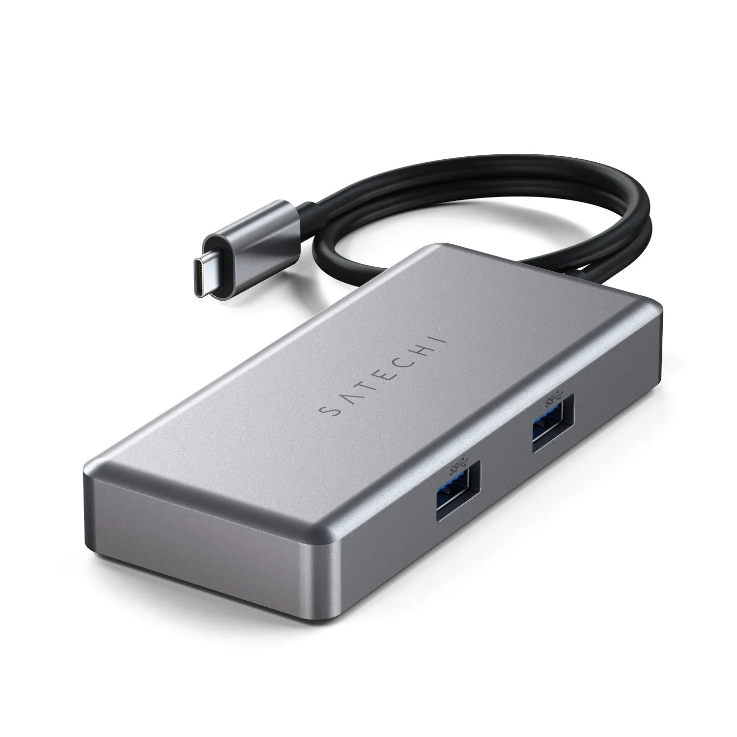 Адаптер Satechi USB-C Multiport Adapter (для Chromebook, серый)