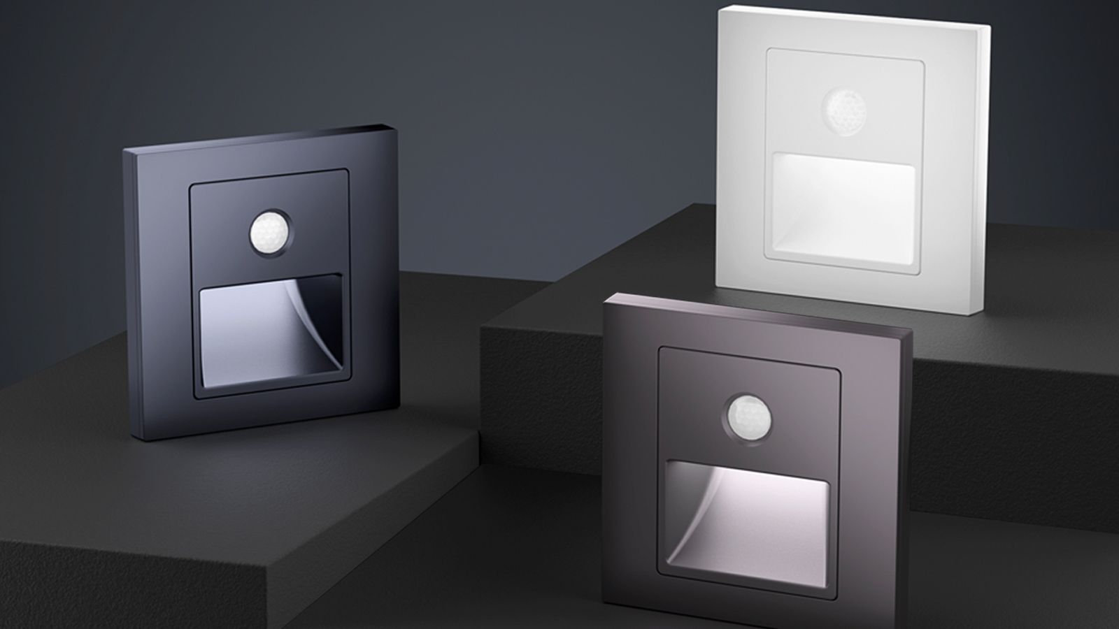 Ночник Yeelight Pro Hake (с датчиком движения, умное управление не предусмотрено, серый)