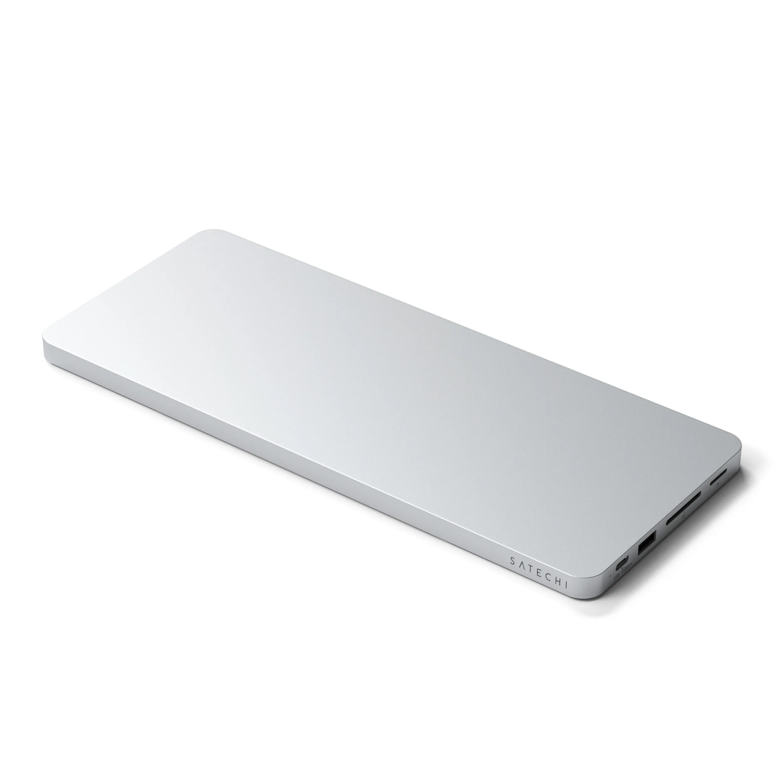 Сверхтонкая док-станция Satechi USB-C Slim Dock (для iMac 24'', серебристый)
