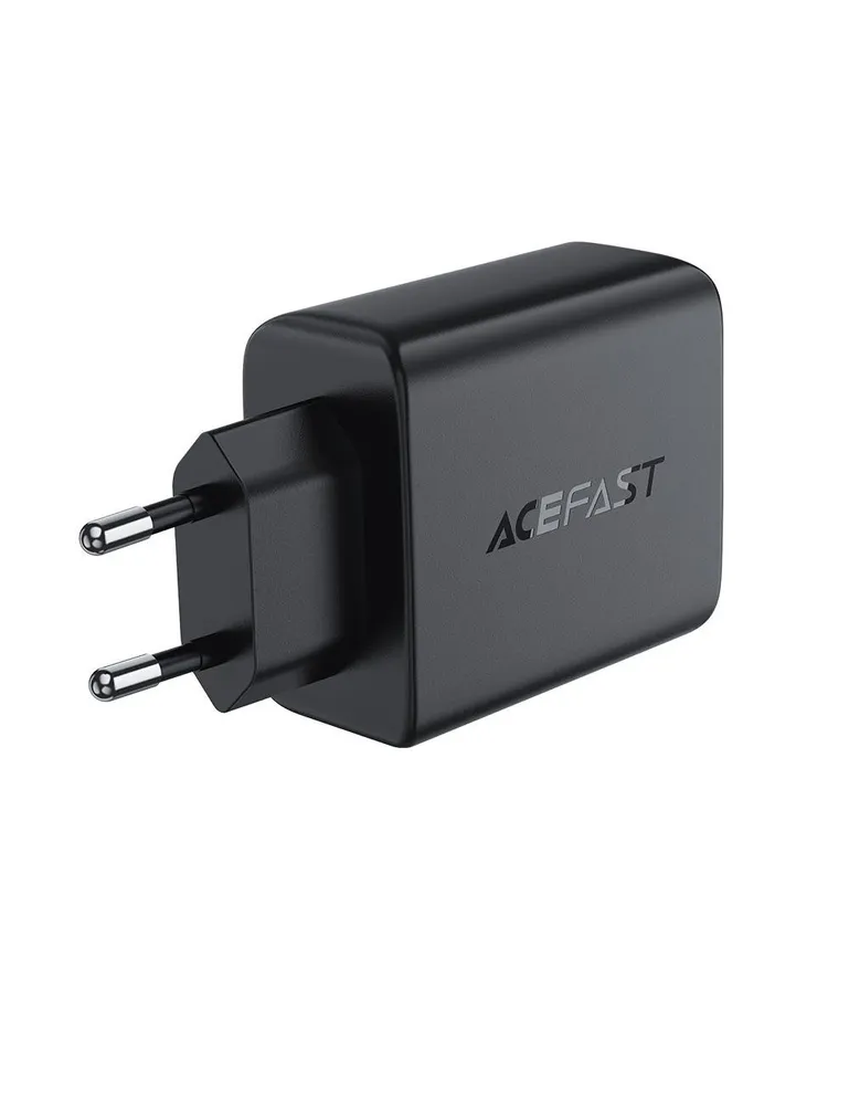 Зарядное устройство ACEFAST A61 PD45W GaN 2xUSB-C+2xUSB-A (черный)