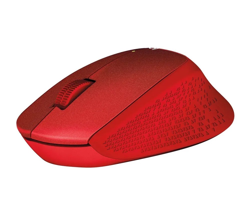 Мышь беспроводная Logitech M330 (красный)