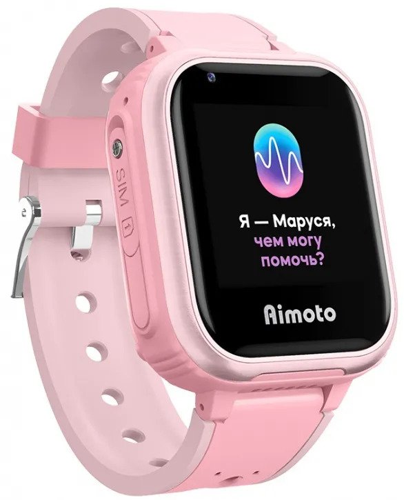 Детские умные часы AIMOTO IQ 4G (розовые)